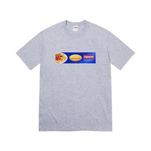 Supreme Italiensk Emblem Tee Heather Grey Gray, Herr