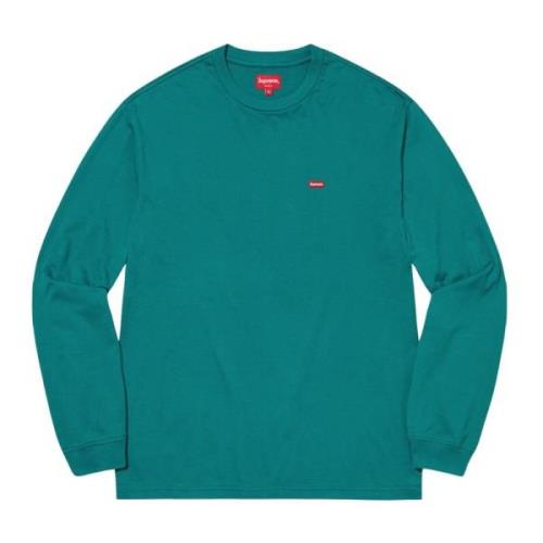 Supreme Begränsad upplaga Small Box Långärmad T-shirt Green, Herr