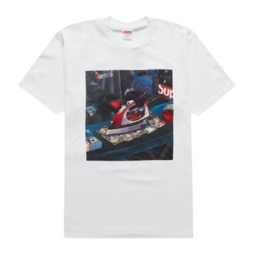 Supreme Begränsad upplaga Gas Tee White White, Herr