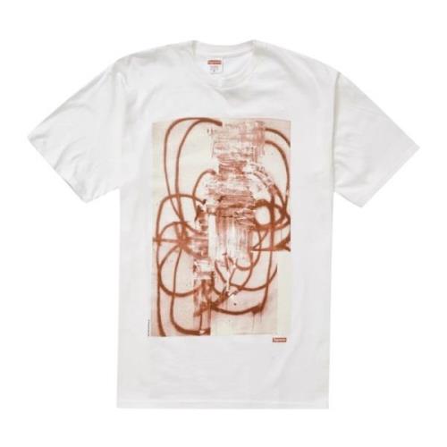 Supreme Begränsad upplaga Christopher Wool Tee White, Herr