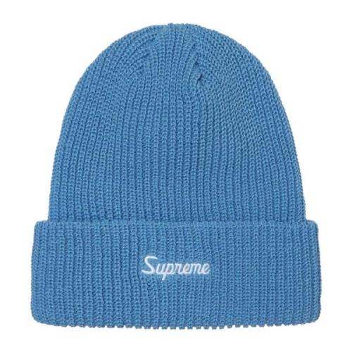 Supreme Begränsad upplaga Löst Mått Mössa Ljus Kunglig Blue, Unisex