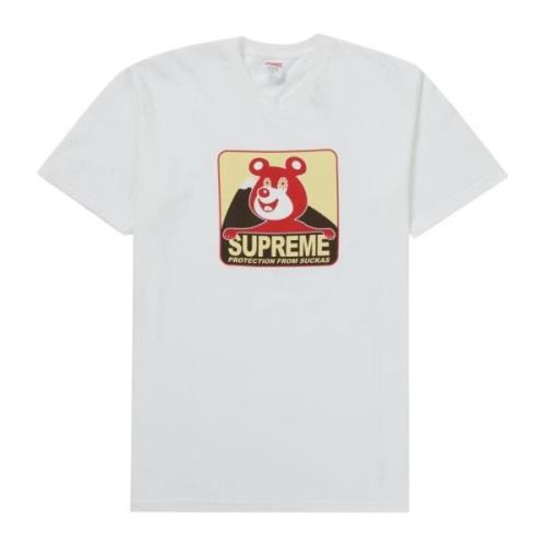 Supreme Begränsad Upplaga Björn Tee Vit White, Herr