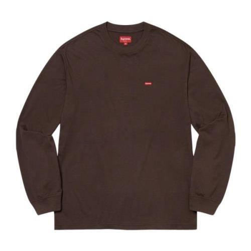 Supreme Mörkbrun Limited Edition Box Tee Brown, Herr