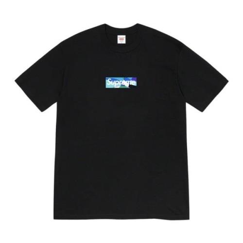 Supreme Begränsad Upplaga Box Logo Tee Svart/Blå Black, Herr