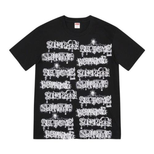 Supreme Klassisk Wombat Tee Svart Begränsad Upplaga Black, Herr