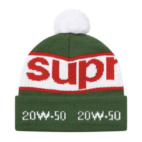 Supreme Grön Garage Beanie Limited Edition Green, Unisex