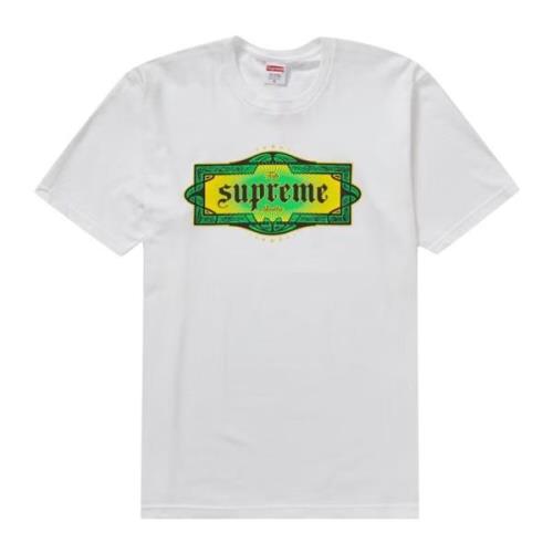 Supreme Begränsad Upplaga Klassisk Vit Tee White, Herr