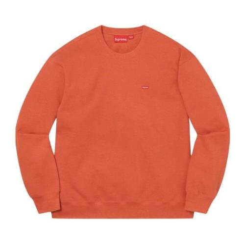 Supreme Begränsad Upplaga Crewneck Bränd Orange Orange, Herr