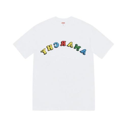 Supreme Begränsad upplaga Anarki Tee Vit White, Herr