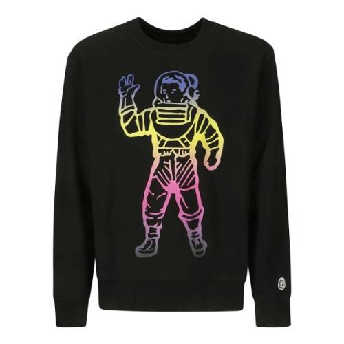 Billionaire Boys Club Tryckt Crew-Neck Sweatshirt med Logo Detalj Blac...