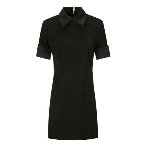 Sportmax Cipro Kort Klänning Black, Dam