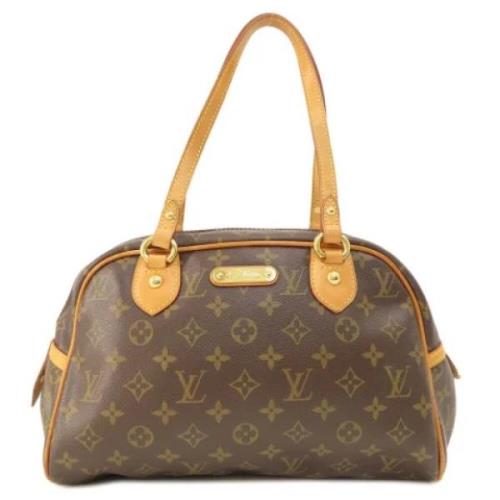 Louis Vuitton Vintage Pre-owned Canvas louis-vuitton-vskor Brown, Dam