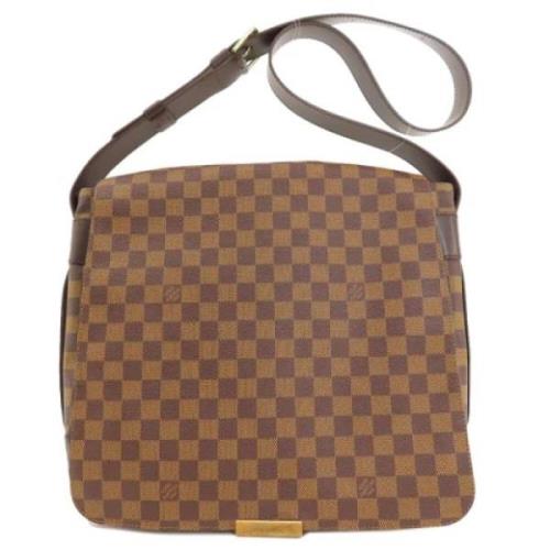 Louis Vuitton Vintage Pre-owned Tyg louis-vuitton-vskor Brown, Dam