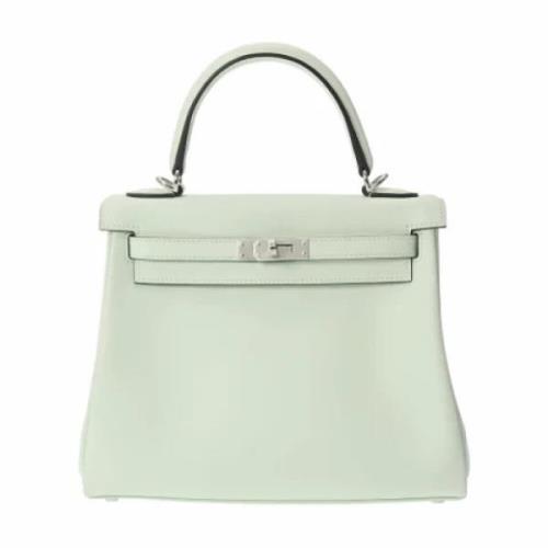 Hermès Vintage Pre-owned Tyg handvskor White, Dam