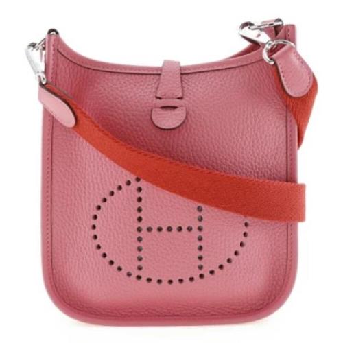 Hermès Vintage Pre-owned Tyg axelremsvskor Pink, Dam