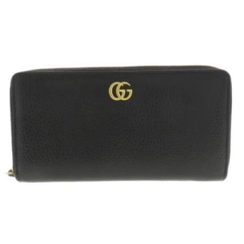 Gucci Vintage Pre-owned Laeder plnbcker Black, Dam