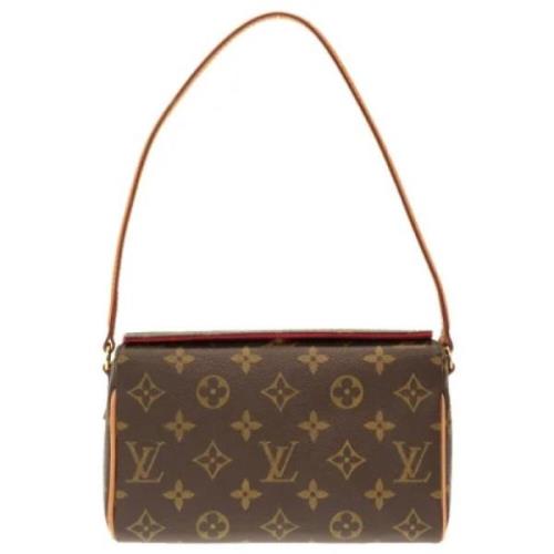 Louis Vuitton Vintage Pre-owned Tyg louis-vuitton-vskor Brown, Dam