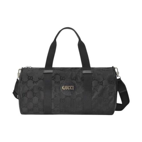 Gucci Snygg Läder Väska Black, Dam