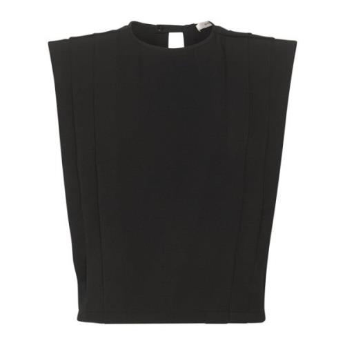 Gestuz Modern Mauvegz Top Bluser Svart Black, Dam