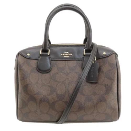 Coach Pre-owned Pre-owned Plast handvskor Brown, Dam