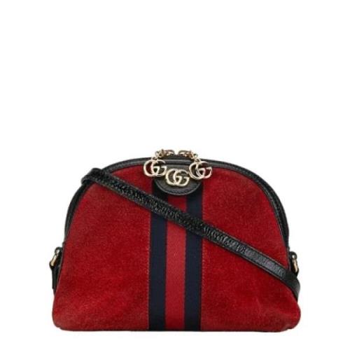 Gucci Vintage Pre-owned Laeder gucci-vskor Red, Dam