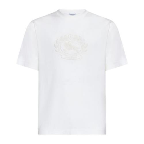 Burberry Snygga T-shirts och Polos White, Herr