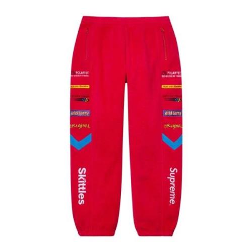 Supreme Begränsad upplaga Skittles Polartec Pant Red Red, Dam