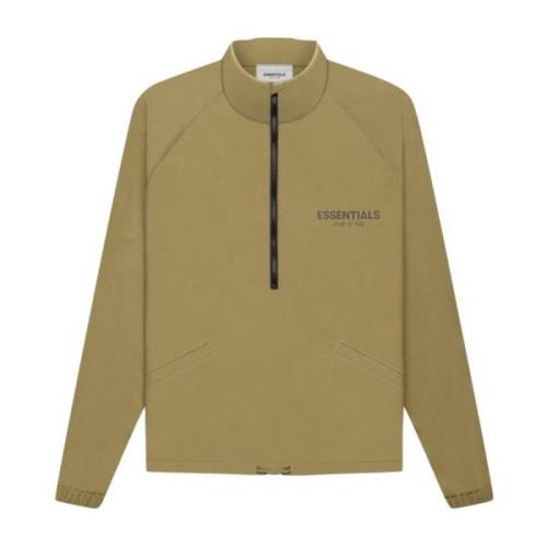 Fear Of God Begränsad upplaga Half Zip Track Jacket Beige, Herr