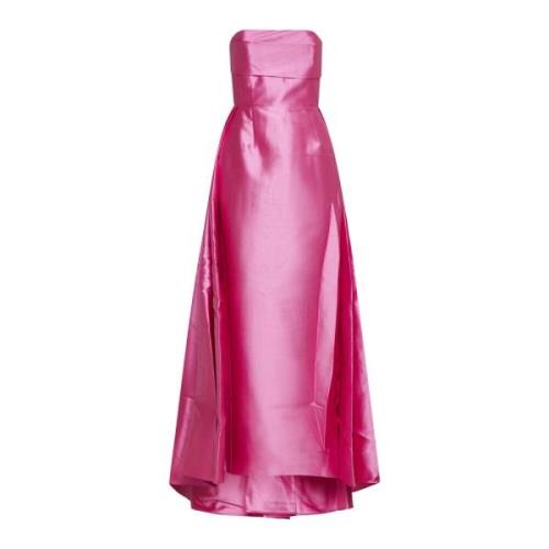 Solace London Tiffany Maxi Klänning Pink, Dam