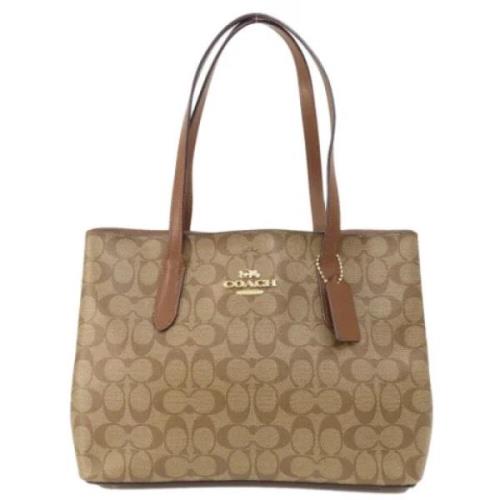 Coach Pre-owned Pre-owned Plast totevskor Brown, Dam