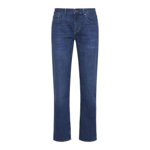 7 For All Mankind Blå Jeans Blue, Herr