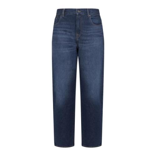 7 For All Mankind Blå Jeans Stiliga Denimbyxor Blue, Herr