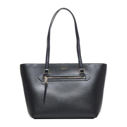 Dkny Stiliga svarta väskor Black, Dam