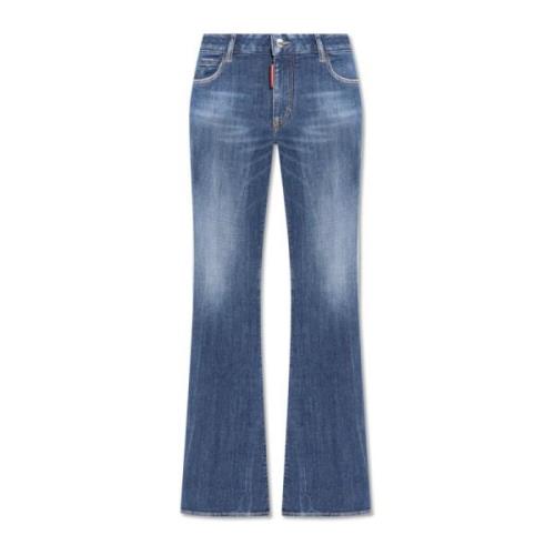 Dsquared2 Flare Jeans Blue, Dam