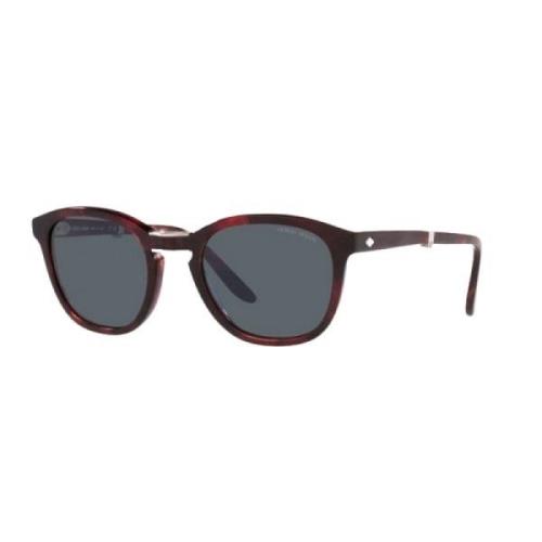 Giorgio Armani Röda Acetat Solglasögon Ar8170-5862R5 Red, Herr