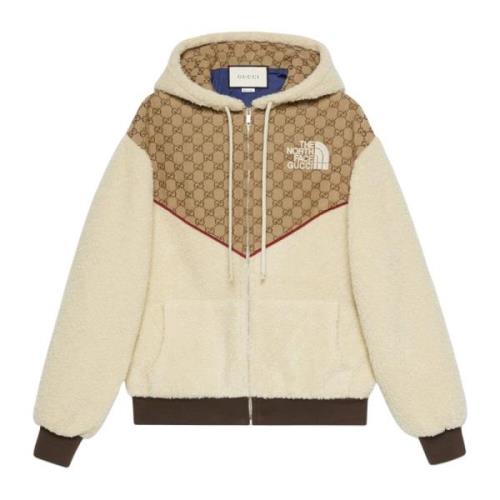 Gucci Begränsad upplaga Shearling jacka Beige Beige, Herr