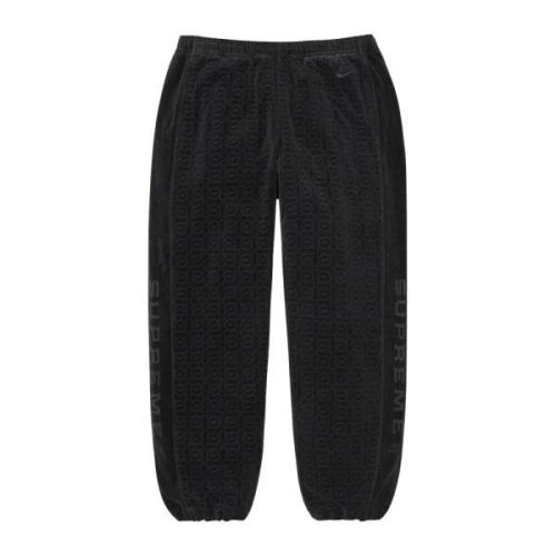 Nike Begränsad Upplaga Velour Track Pant Svart Black, Herr