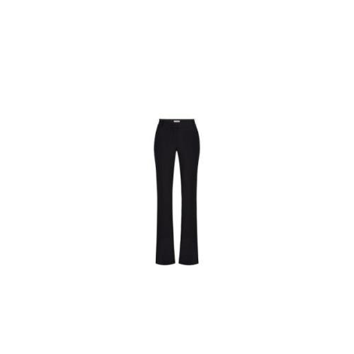 Nina Ricci Svarta Bootcut Byxor Black, Dam