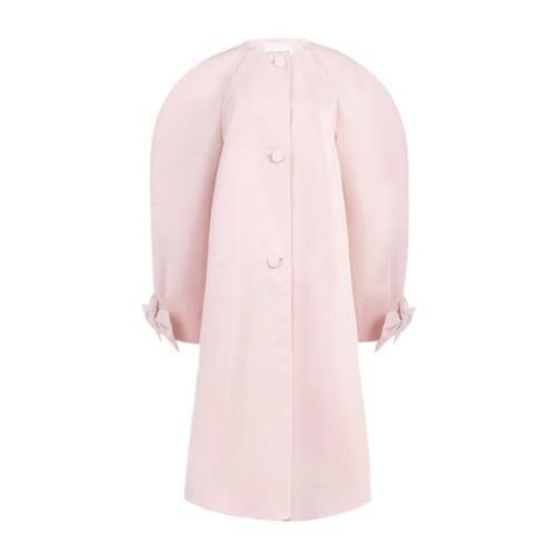 Nina Ricci Rosa Cocoon-ärm Opera Kappa Pink, Dam