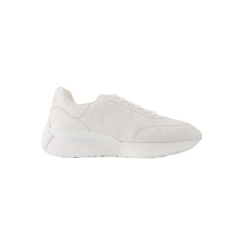 Alexander McQueen Laeder sneakers White, Herr