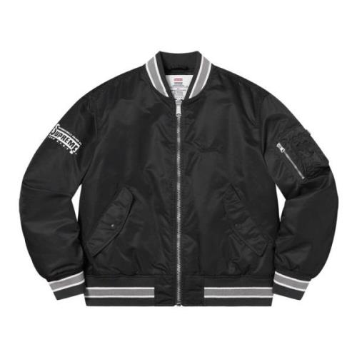 Supreme Begränsad upplaga Ma-1 jacka svart Black, Herr