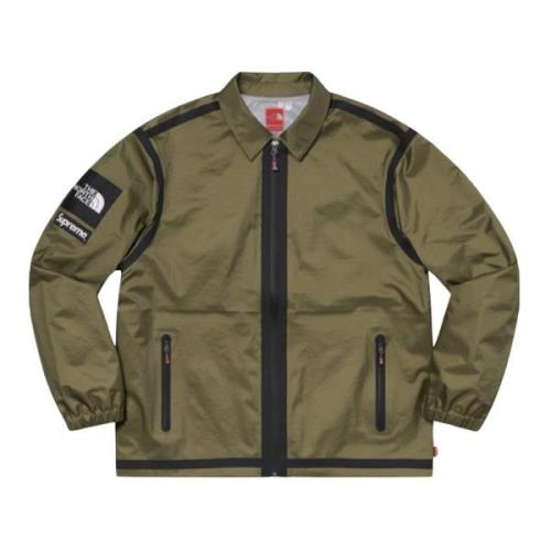 Supreme Begränsad upplaga Olive Outer Coaches Jacket Green, Herr