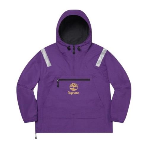 Supreme Reflekterande Taping Anorak Lila Purple, Herr