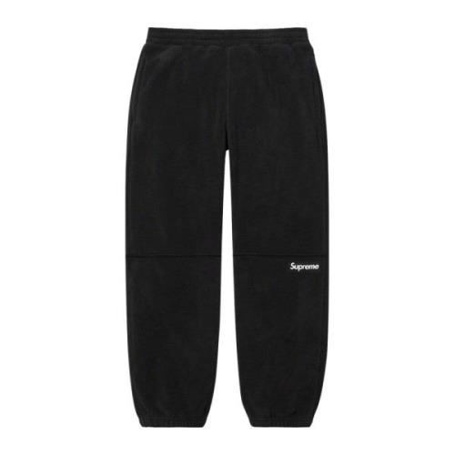 Supreme Svarta Polartec Limited Edition Byxor Black, Dam