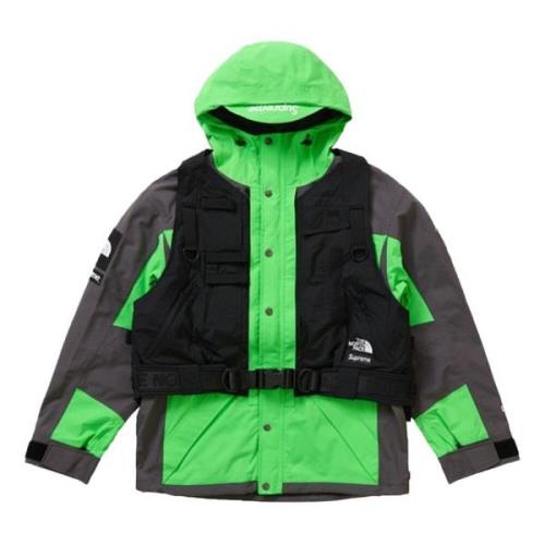 Supreme Begränsad upplaga Grön Jacka Väst Combo Green, Herr