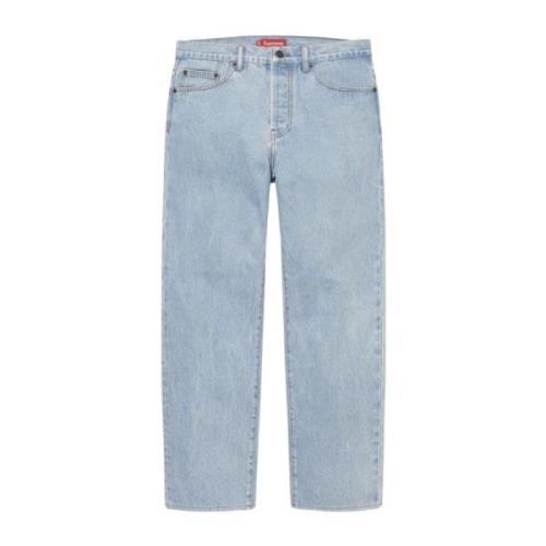 Supreme Klassiska Blå Jeans Limited Edition Blue, Herr