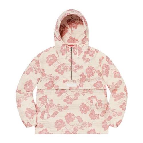 Supreme Blommig Tapestry Anorak Rosa Multicolor, Dam