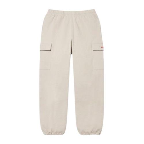 Supreme Begränsad upplaga Cargo Sweatpant Taupe Beige, Herr