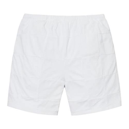 Supreme Patchwork Pique Bermuda Shorts White, Herr