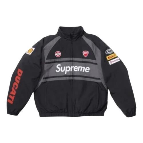 Supreme Begränsad upplaga Track Jacket Svart Black, Herr